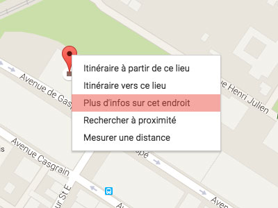 Plus d'infos sur cet endroit